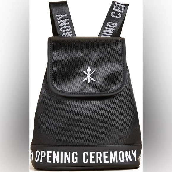 Opening Ceremony Handbags - Opening Ceremony Black Backpack